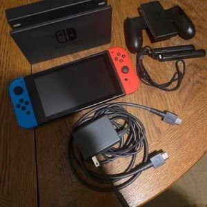 Nintendo Switch Red and Blue